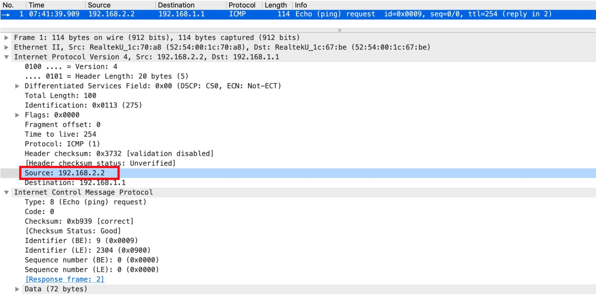 Cisco機器のpingコマンド詳細(応答結果とオプションの説明)